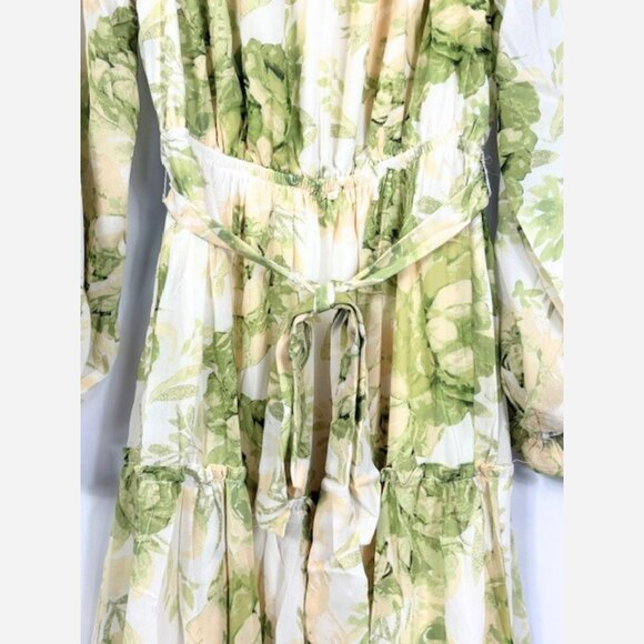 Floral Off Shoulder Maxi Dress - Picture 10 of 11